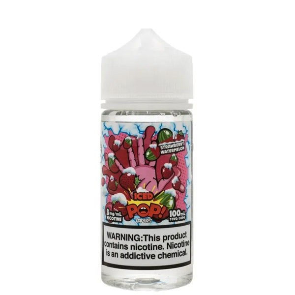 POP VAPORS STRAWBERRY WATERMELON 100ML Vape Bazaar