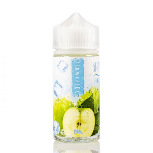 Skwezed Green Apple Ice ELiquid 100ml (3, 6mg Nicotine) Vape Bazaar