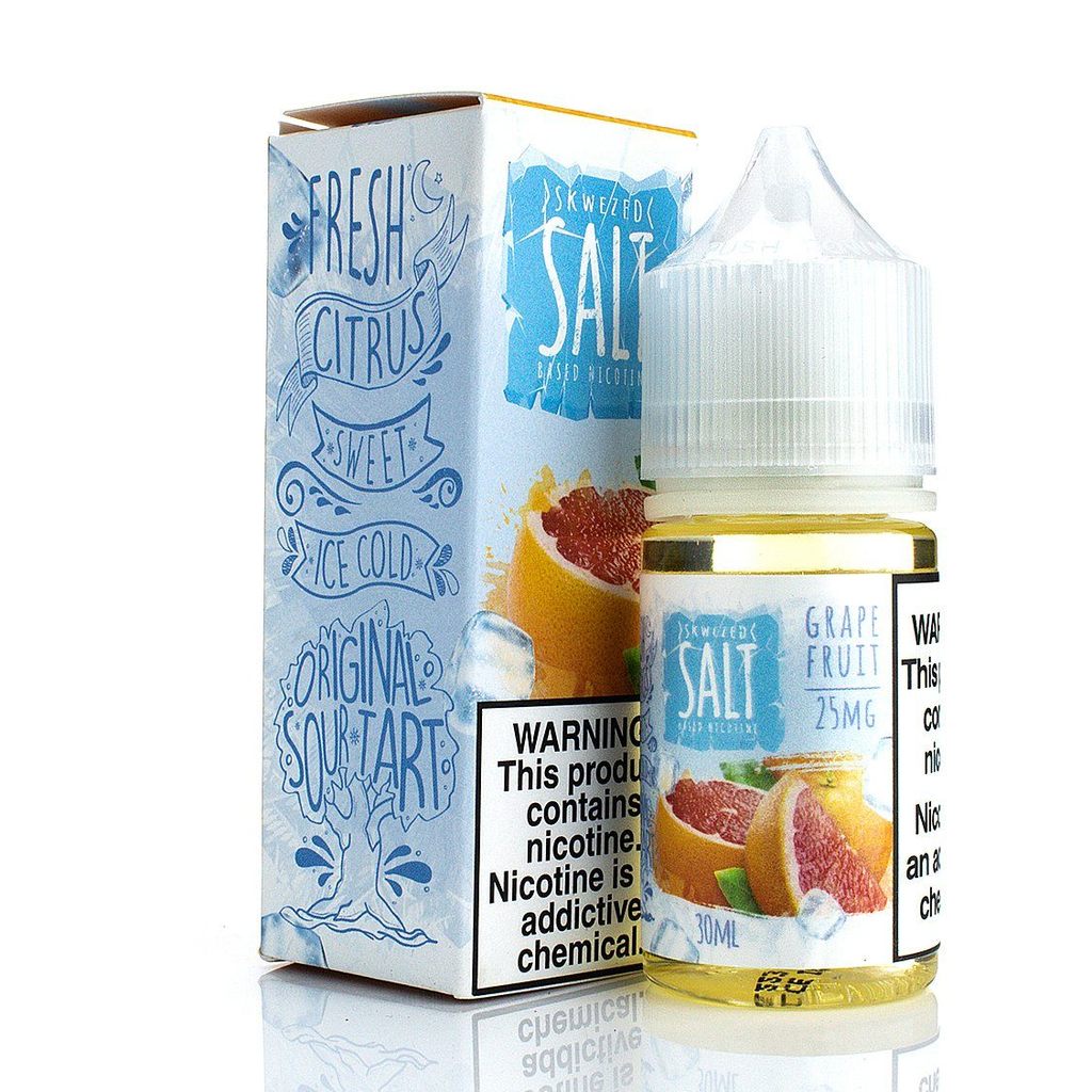 Skwezed Ice Grapefruit Salt Eliquid 30ml (25 , 50mg Nicotine) Vape