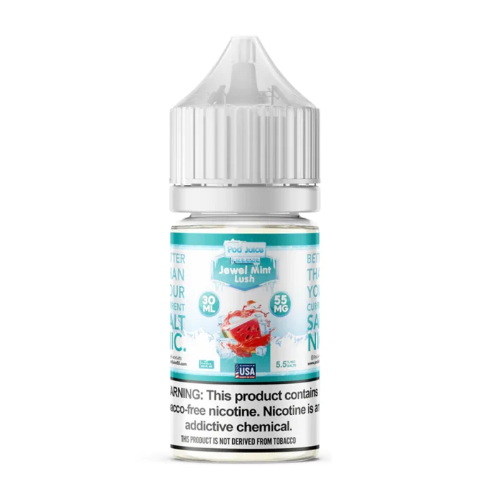 Jewel Mint Lush Freeze 30ml Pod Juice Salt Vape Bazaar