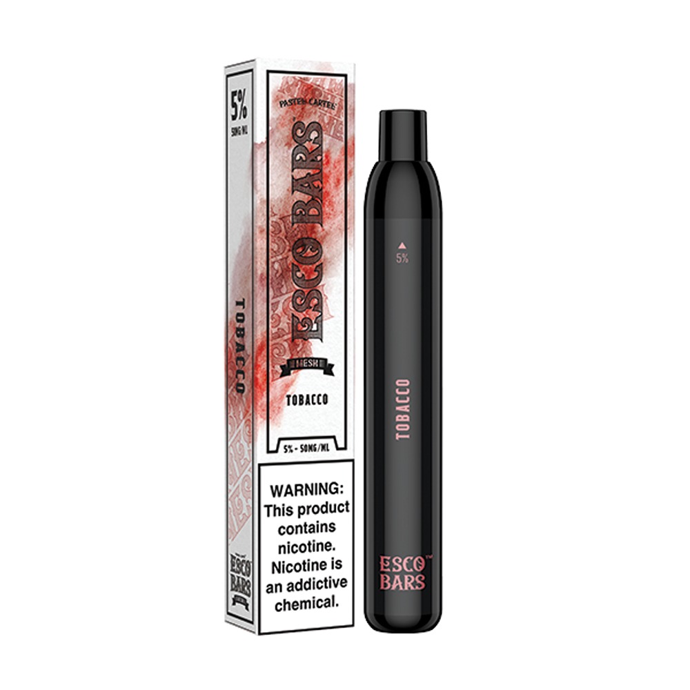 Esco Bar Tobacco flavor Disposable vape in just, 2099 pkr SALE